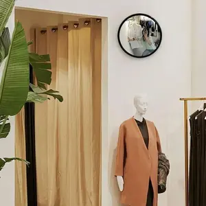 Fisheye Convex Mirror Reflection, Wide Angle Selfie Essential, Modern Industrial Home Decor, Stylish Wall Mounted Design