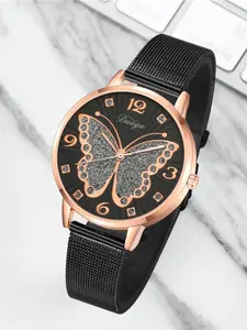 Fashion College Style Women's Watch, Butterfly Pattern, Perfect Gift for Holidays, Parties, Birthdays, Mother's Day, Christmas