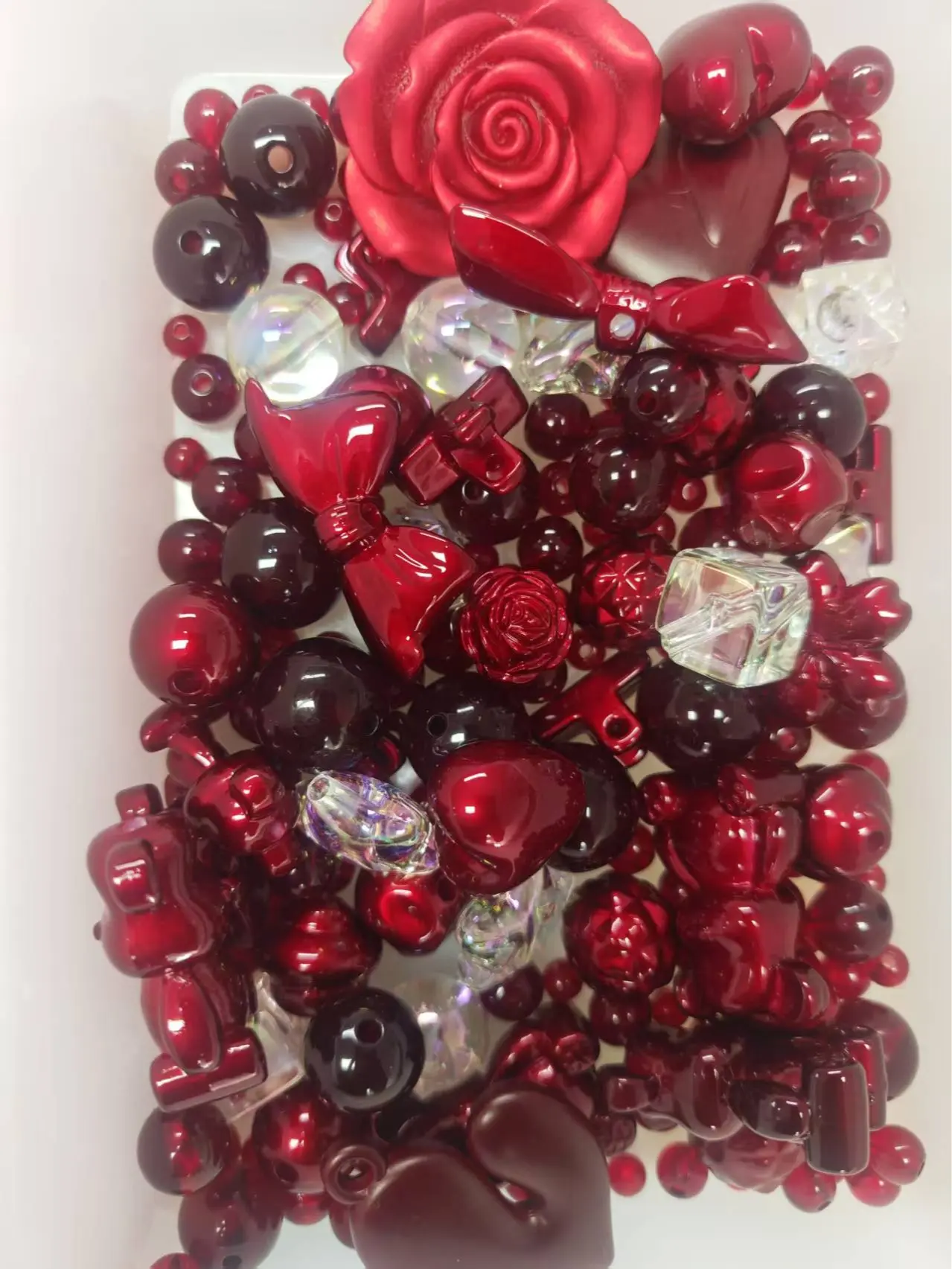 acrylic bead mix