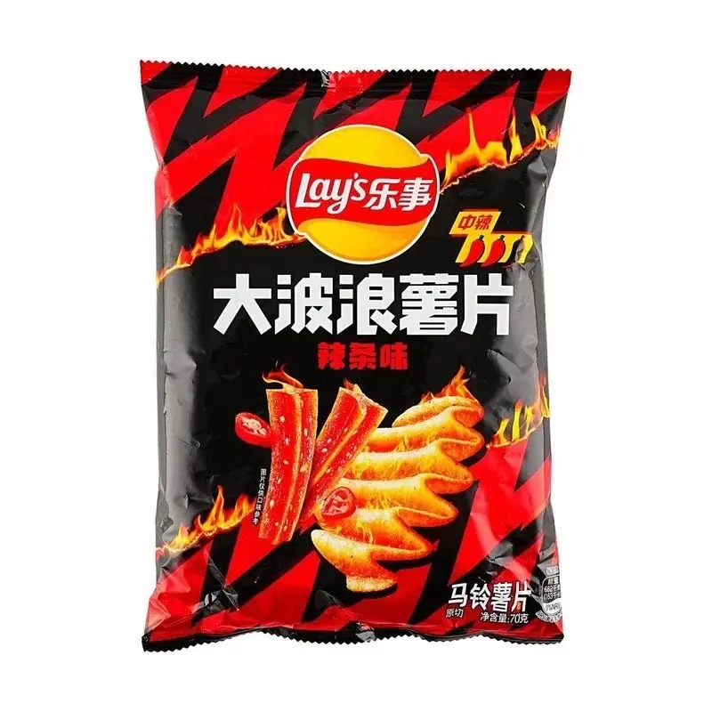 Lays spicy strips flavor 60g Lays spicy strips flavor 60g