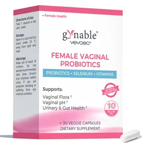 Gynable Female Probiotics | Women's Probiotics for HPV, BV, UTIS,Yeast Infection, pH Balance, Odor- All in One Solution with Lactobacillus&Selenium,VitaminC, D,Folate Probiotic Blend supplement,Gluten-Free,Vegan,30 Count For 1 Month,TikTokShopBlackFriday