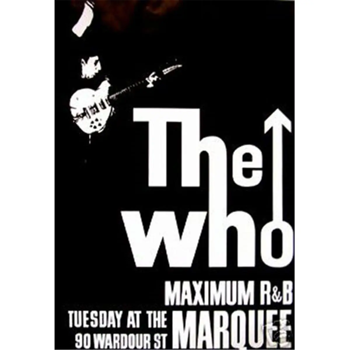 212 MAIN The Who On Stage Artistic Collectible Wall Photo Print - 24x36 in, Living Room Decoration Poster (Model 4044-MU)