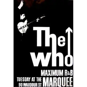 Hot Stuff Enterprise 4044-24x36-MU The Who On Stage Poster