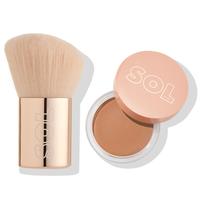 Medium + Kabuki Brush