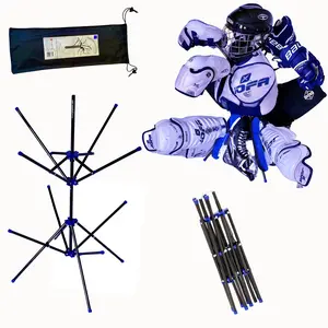 The Drying Tree - Hockey Gear Drying Rack - heavy duty aluminum collapsible portable sports gear drying rack