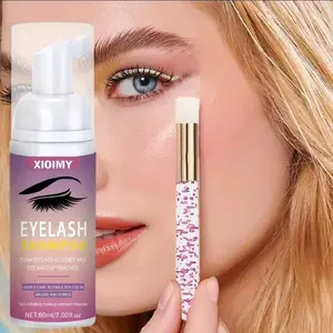Eyelash Shampoo Mousse for Gentle Eyelash Care & Eye Makeup Remover Foam 60ml - Effective Mascara Remover & Lash Care Solution