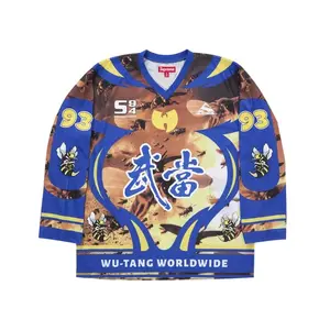 Supreme Men's Wu-Tang Clan Hockey Jersey Blue, from StockX