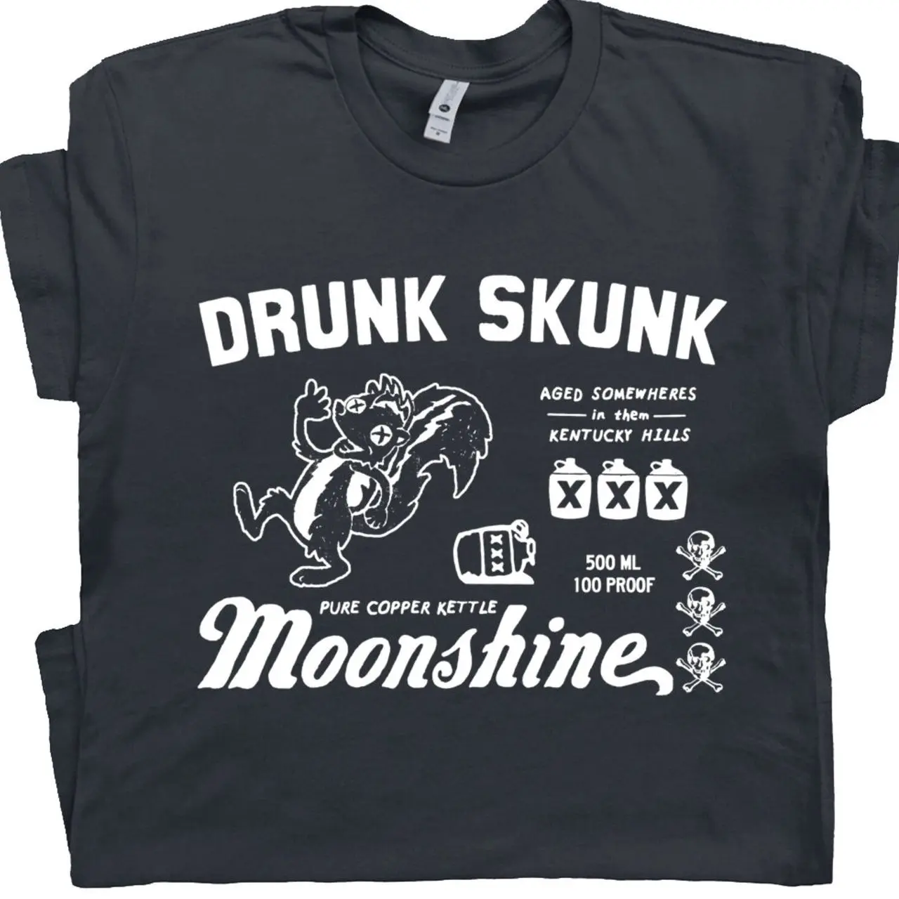 Funny Moonshine Shirt | Whiskey Bourbon Vintage Alcohol Tee T