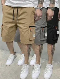 Men’s Workout Shorts Set with Practical Pockets & Adjustable Waistband | Perfect for Gym, Hiking & Construction Work Summer Value Bundle