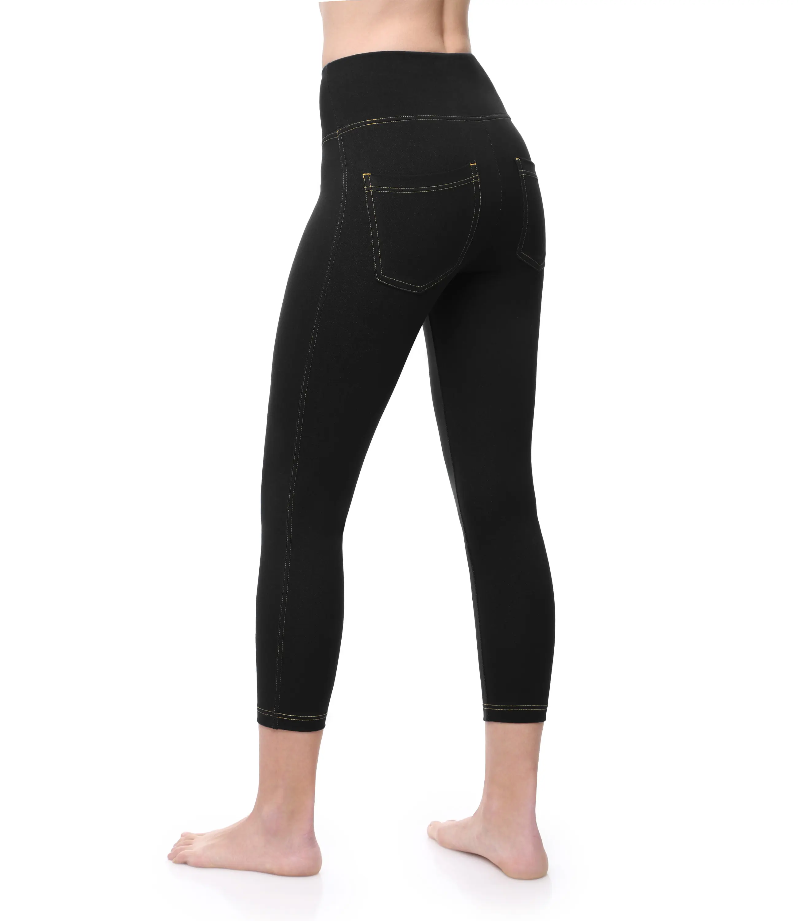 NirJEANS 7/8 Denim-Look Jeggings for Women