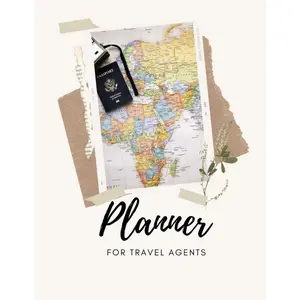 Travel Agent Planner: 2 year planner for Travel Agents to record, keep truck, and easy booking Paperback – November 2, 2021