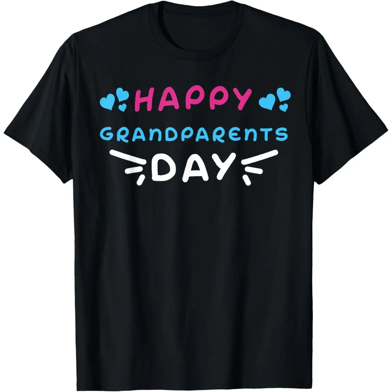Grandparents Day t-Shirt Pure Cotton Graphic Tees Menswear Top: Gifts for Men & Women