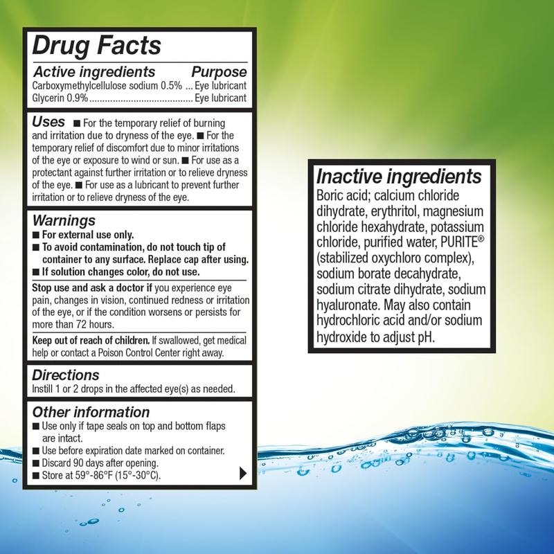 Refresh Relieva Eye Drops, 0.33 Fl Oz Sterile, Packaging may Vary