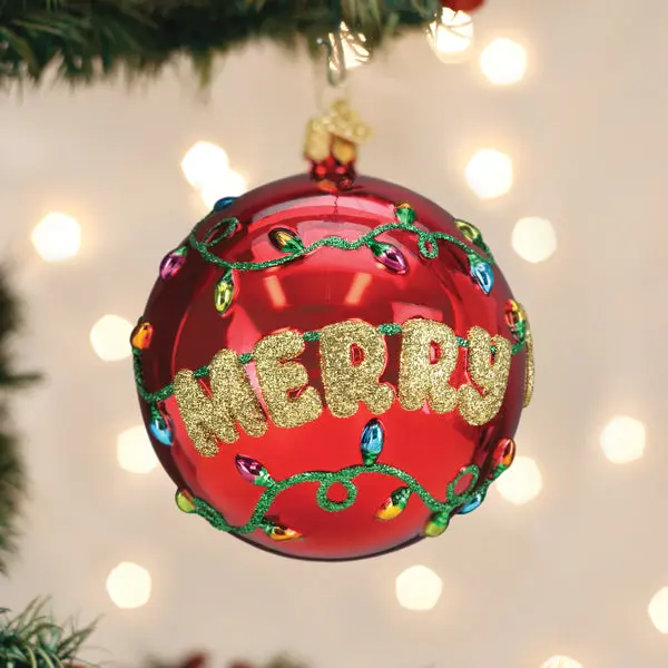 Christmas Light Round Ornaments - Festive Home Decor with String-Up Design, Merry-Supplying Festive & Party Supplies, Supply The Merry