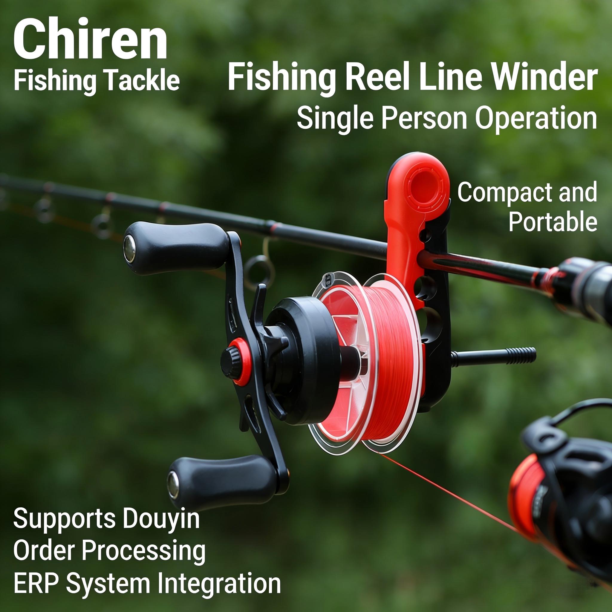 Beyond Braid EZ Fishing Line Spooler – Portable Table Mounted Reel Spooler for Spinning & Baitcasting Reels – Adjustable to Fit Multiple Size Spools of Fishing Line