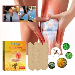 South Moon Knee Nursing Adhesive Bandage Bee Venom Knee Joint Paste Relieve Knee Discomfort Massage Nursing Adhesive Bandage Pieces
