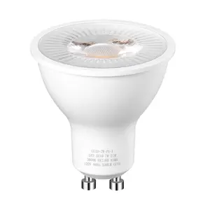 SQ-RDL007 10-Pack GU10 LED Bulb Dimmable, 3000K Warm White GU10 Bulb Replacement for Track Lighting, 500LM, 7W(50W Equivalent) LED Light Bulb for Kitchen, Range Hood, Living Room, Bedroom, UL Listed