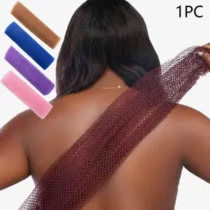 Mesh Sponge, 1/3 Counts Cleansing Exfoliating Towel for Sauna & Shower, Durable Personal Care Bath Tool, Gentle Deep Exfoliating Sponge for Home Bathroom Hotel Salon, Exfoliating Back Scrubber
