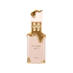 Lattafa Eclaire - Vanilla, Caramel, Sweet, Floral - Eau de Parfum Long-Lasting Fragrance for Women, 3.40 Ounce / 100 ml