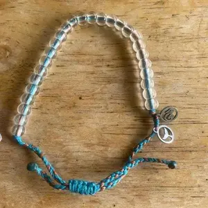 4Ocean Whale Bracelet Lake Blue + Orange