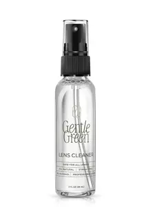 Gentle Green 2oz Eyeglass Lens Cleaner All-Natural Non-Toxic Travel-Friendly Eco-Friendly Lens Cleaning Solution