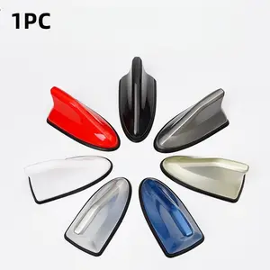 1 Pcs Car Shark Fin Antenna, Universal Enhanced Signal Roof Mount Antenna Decor, Suitable for All Models, Automotive Accessories