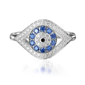 Evil Eye Ring, Cube Zirconia Evil Eye Imprint Ring cubic inlay elegant wedding perfect birthday anniversary gift luxury high quality bead oval safety elizabeth promise ring for gf real rings promise rings christmasgiftideas,summerwins