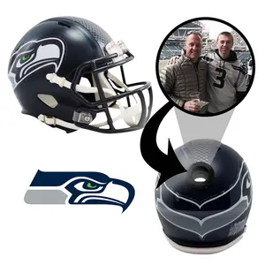 Seattle Seahawks NFL Mini Helmet - Picture Inside