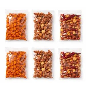Cacahuate 6 Snack Pack - Variety of Spicy & Sweet Flavors - Perfect for Parties & Everyday Snacking. Comes with Chili-Lime, Caramelized with Sesame Seeds and Spanish Style