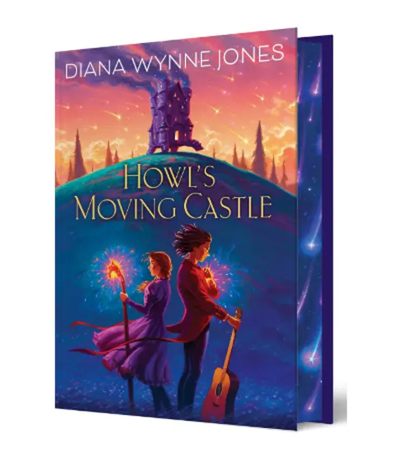 Howl’s Moving Castle Deluxe Limited Special Edition Hardcover - Fantasy Adventure Children’s Literature & Art Book, Featuring Witch of the Waste, Fire Demon, Wizard Howl