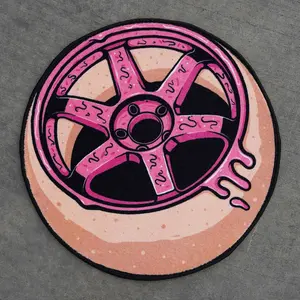 TE37 Strawberry Donut Rug