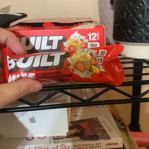 BUILT Strawberry Shortcake Chunk Puff Protein Snack
