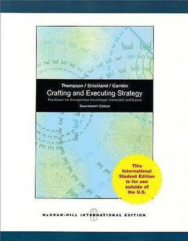 USED-Crafting and Executing Strategy: The Quest for Competitive Advantage: Concepts and Cases by Thompson, Arthur, Jr. (Paperback)