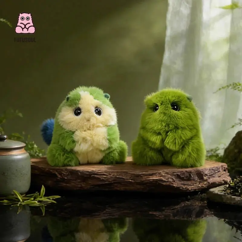 FUFUSOUL West Lake Cultural&Creative Co-branded Osmanthus Tea Scented Plush Toy Osmanthus Tea Aroma Tea Tuan-Tuan Jiangnan Style for Gifts