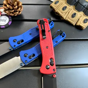 535 Multi-Color Folding Knife, Textured Non-Slip Handle, Quick Open Design, Sharp Durable Blade, Daily Utility Tool Ideal Father's Day Gift for Men