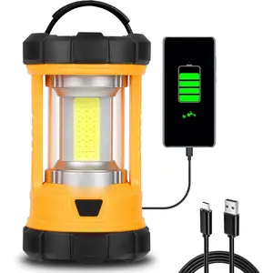 Camping Lantern, 3200LM Bright Camping Light, 4600mAh Rechargeable LED Lantern for Power Outages, 5 Light Modes Camping Lamp for Fishing/Hurricane/, Camping  Haves