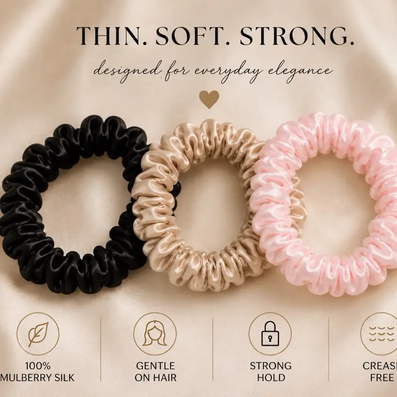 Designer scrunchie