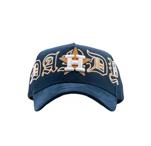 Dandy Hats x Azul H Limited Edition Snapback – Navy Star Logo Embroidered Cap, Premium Streetwear Baseball Hat, Urban Vintage Style