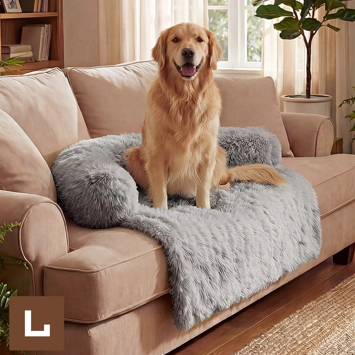 Pet Mat, Light Grey, L(45*37*6")