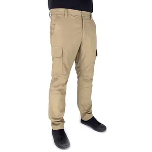 LAPG Men's Slim Fit Core Cargo 6 Pocket Tactical Pant