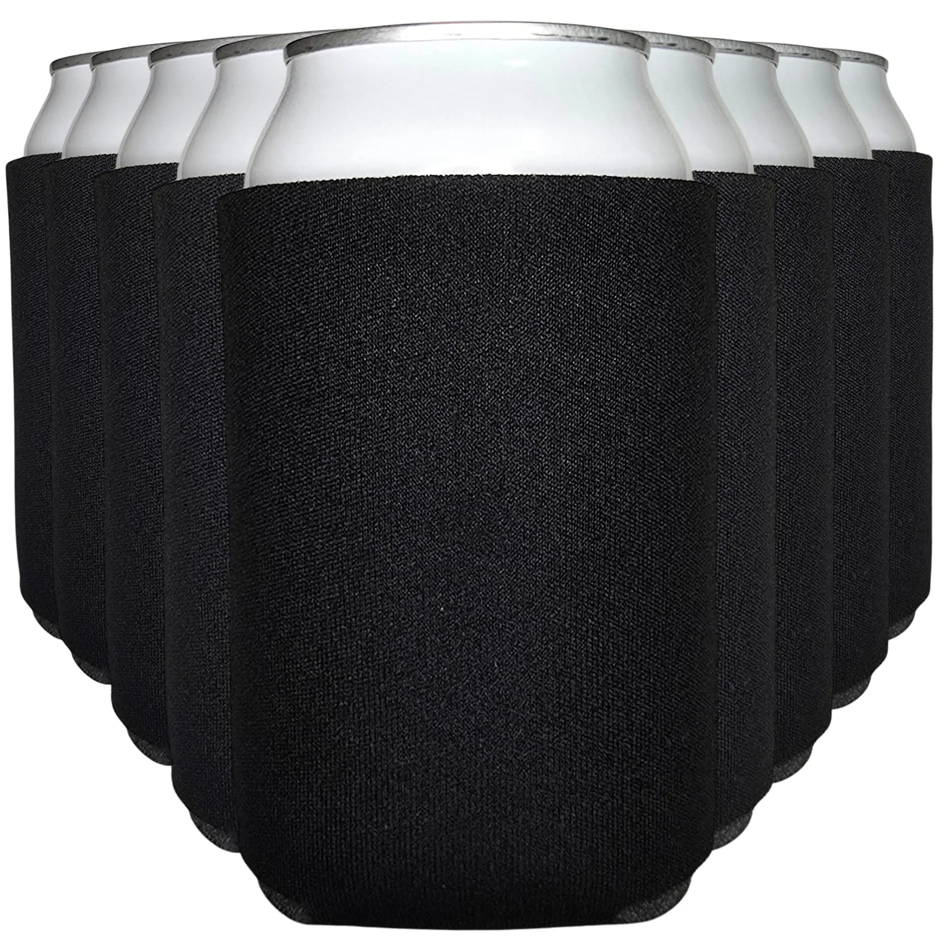 TahoeBay Blank Can Cooler Sleeves in Bulk 12-Pack