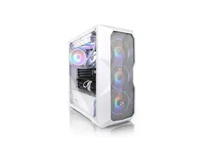 AVGPC Blizzard Gaming PC - Intel Core i9 11900KF NVIDIA GeForce RTX 5060 Ti, 32GB DDR4, 1TB NVME M.2 SSD, 360mm Liquid Cooler, ARGB Fans, Wifi/AC, TD500 Mesh White Case, Windows 11 Home i9 5060 Ti