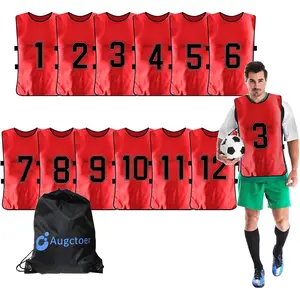 Scrimmage Vest Sports Pinnies Practice Vests Team Practice Jerseys Training Pennies for Sports Youth Adult