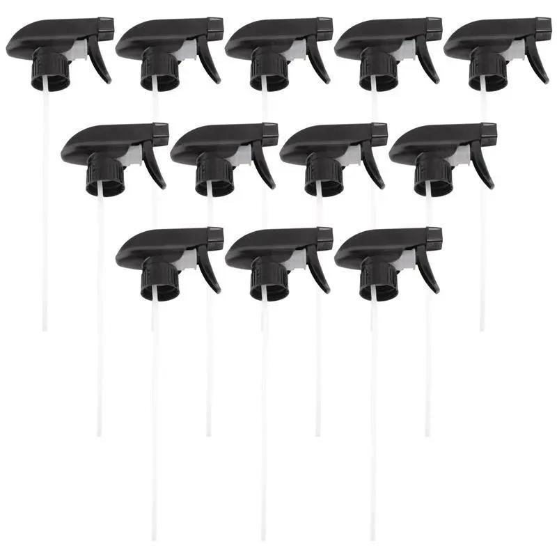 12 Pcs Trigger Sprayer Nozzle Heads for 28/410 Neck Bottles, 25cm Automotive Car Washing & Maintenance Paint Window Repair Tool