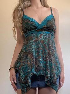 women's cami top, lady boho sleeveless top for summer, women's clothing for beach holiday vacation, womenswear