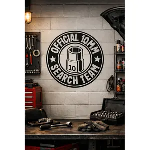 10 MM Search Team Vinyl Decal