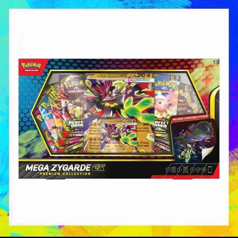 [LIVE or Sealed] Pokemon TCG: Mega Zygarde EX Premium Collection