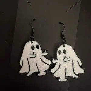 Ghost Earrings - Unique Design with Ghost Characters - Product Title Based on Given Information