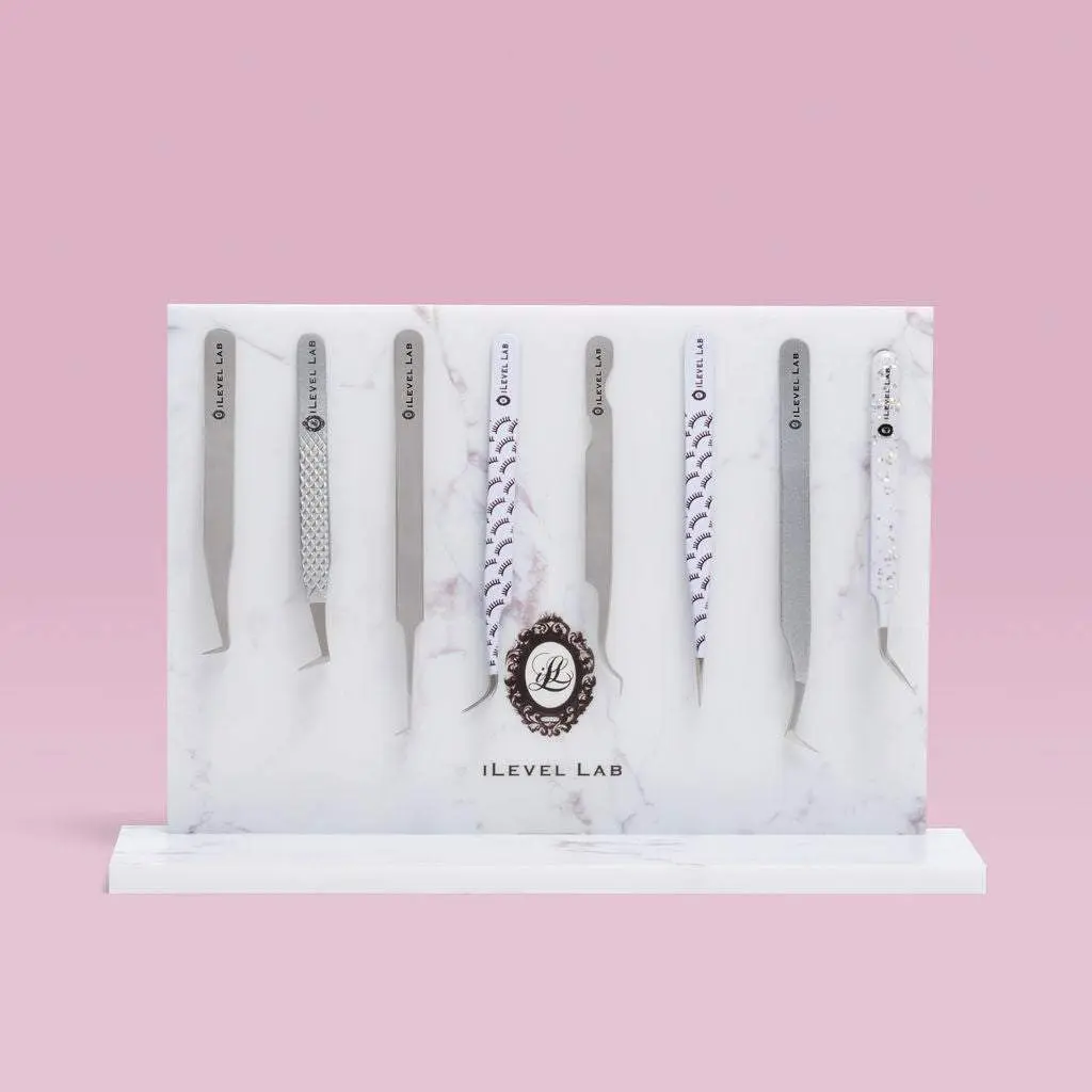 MAGNETIC EYELASH EXTENSIION TWEEZER STAND