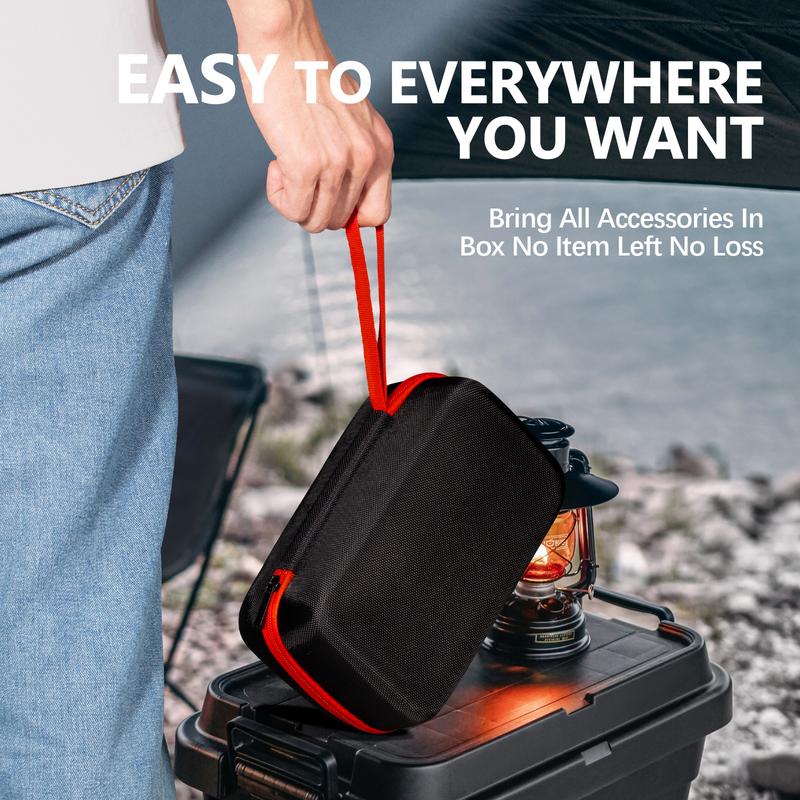 HPBS 24000mAh Power Bank Auto Battery Booster With Air Compressor 6000A 150PSI Fast Inflation 12V Portable Jump Starter for 10.0L Gas and 8.0L Diesel Engines